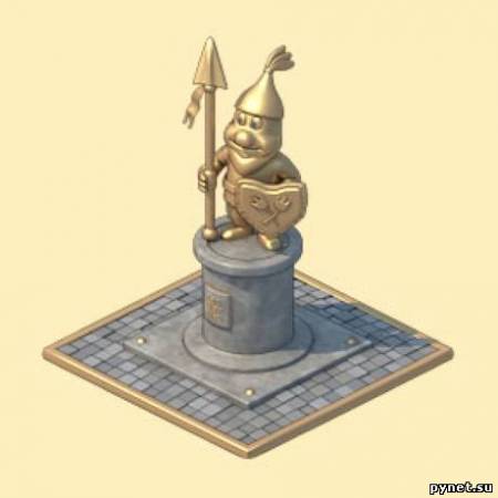 Статуя Гному-защитнику. Новая блестяшка для города