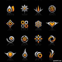 Gold Vector Icons
