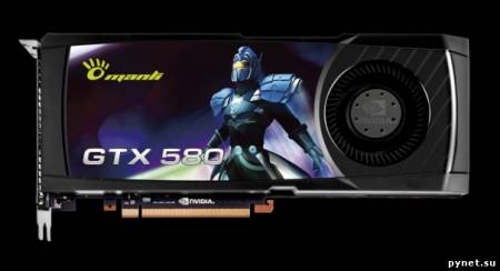 Manli GTX 580: новая видеокарта на NVIDIA GeForce GTX 580. Изображение 1