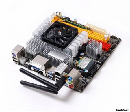 ZOTAC представляет две компактные платформы mini-ITX с чипсетами AMD 800. Изображение 1