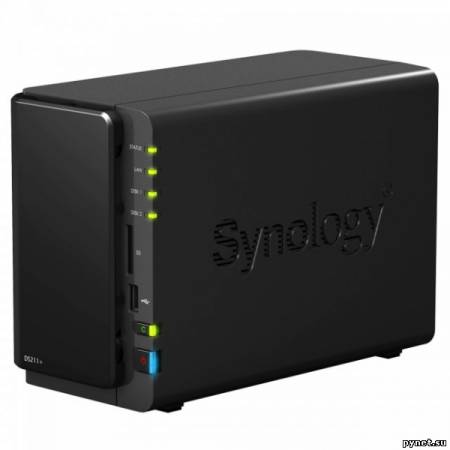 Synology DiskStation DS211+ - сетевое хранилище на два винчестера