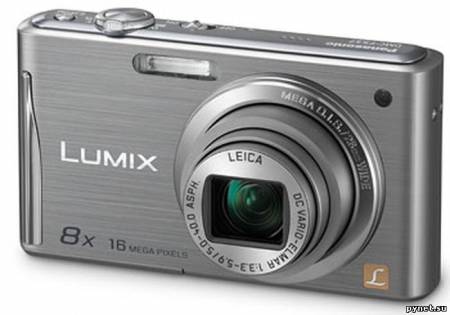 Фотоаппараты Panasonic LUMIX DMC-FS37 и DMC-FS35: 16 Мп, с 8x зумом
