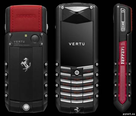 Телефон Vertu Ascent Ferrari GT Limited Edition: новый эксклюзив. Изображение 1