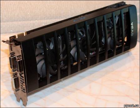 Видеокарта GeForce GTX 595 будет иметь два ядра GF110. Изображение 1
