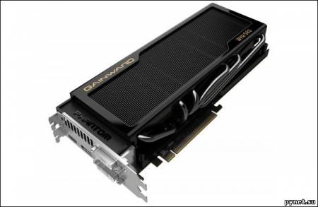 Gainward оборудовала видеокарту GeForce GTX 580 Phantom 3 Гб памяти