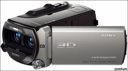 Видеокамера Sony HDR-TD10: Full HD, 3D съёмка