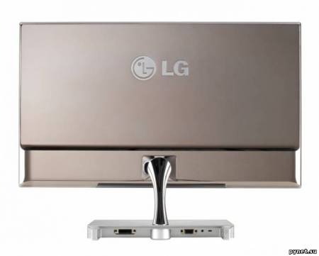 LG E90 - ультратонкий LED монитор в хромированном корпусе. Изображение 2