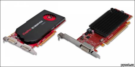 Видеокарты AMD FirePro V5800 DVI и FirePro 2270: видеоадаптеры для профи
