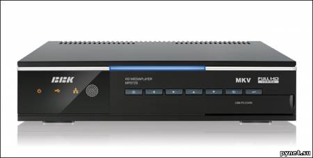 Медиаплеер BBK MP072S: новинка с отсеком для HDD SATA