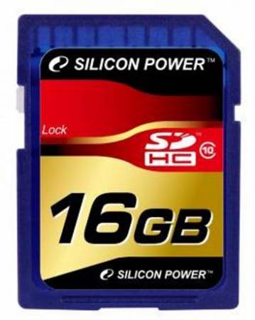 Silicon Power - SDHC-карты 10-го класса. Изображение 1