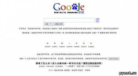 В Китае открылась «старшая сестра» Google