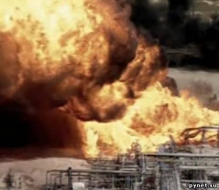 Взрыв на крупном хранилище природного газа в США.