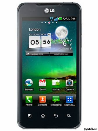 LG Optimus 2X: первый в мире Android-смартфон с двухъядерным процессором