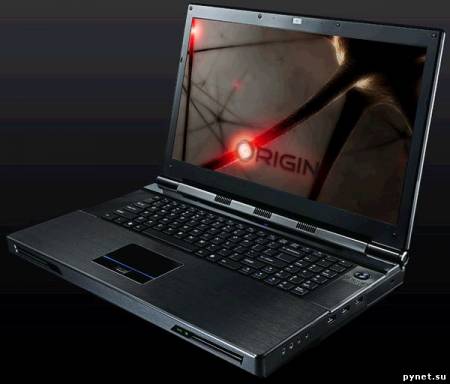 Ноутбук Origin Eon 17 c десктопным Intel Core i7-990X Extreme Edition для геймеров. Изображение 1