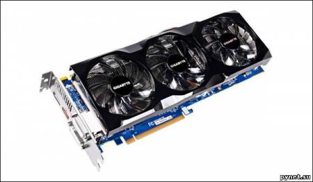 Видеокарта Gigabyte Radeon HD 6970 GV-R697OC-2GD: ускоритель c WindForce 3X. Изображение 1