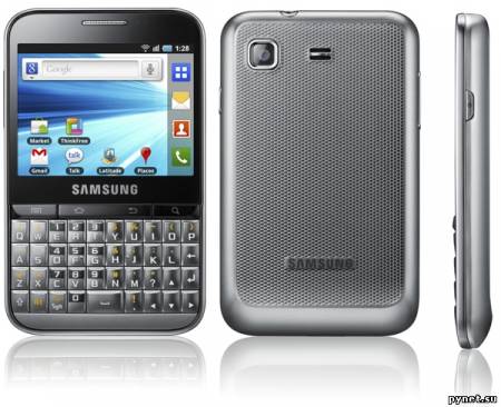 Samsung официально представила смартфон Galaxy Pro и тачфон Corby II