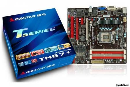 Материнская плата Biostar TH67+: чипсет Intel H67 и поддержка Sandy Bridge. Изображение 1