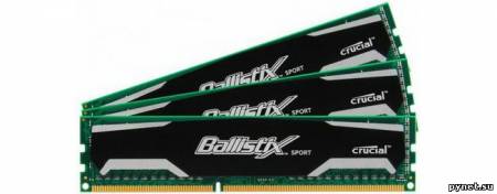 Модули памяти Lexar Crucial Ballistix Sport: новая линейка из DDR2 и DDR3 модулей