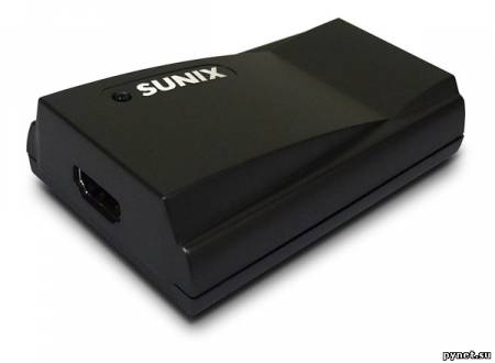 3D видеокарта Sunix VGA2788: внешний ускоритель с интерфейсом USB 3.0