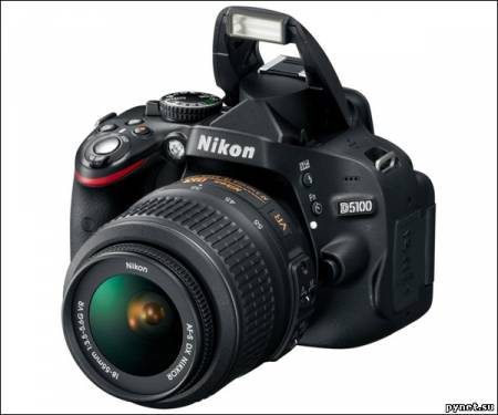 Цифровой фотоаппарат Nikon D5100: 16,2 Мп зеркальная Full HD камера. Изображение 1