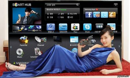 3D LED телевизор Samsung D9500 Smart TV: самый большой в мире 3D-телевизор. Изображение 1