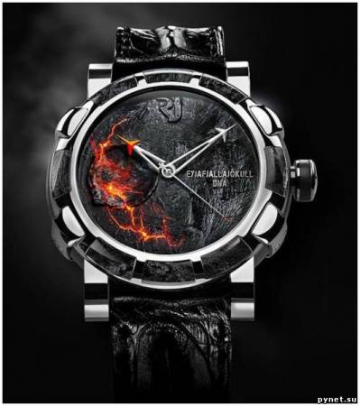 Romain Jerome - часы с частицами вулкана Эйяфьядлайёкюдль. Изображение 1