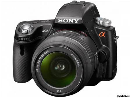 Фотоаппарат Sony SLT-A35: зеркалка с 16,2-мегапиксельной матрицей. Изображение 1