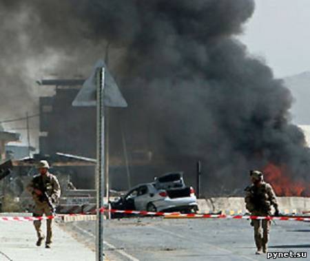 Смертники атаковали Британский совет в Кабуле. Изображение 1