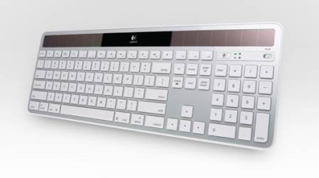 Logitech выпустила беспроводную клавиатуру для Mac с солнечной панелью