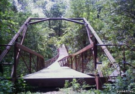 Исчезновение моста обнаружили не сразу…. Изображение 1