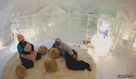 Первый в России круглогодичный отель изо льда