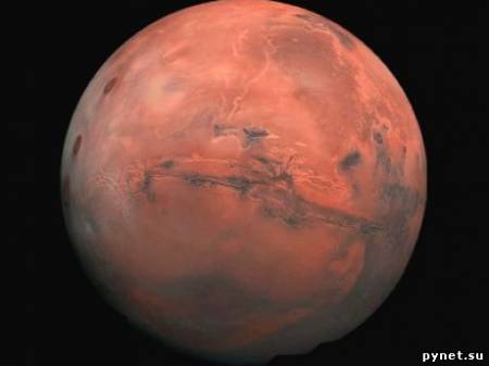 Российские ученые обнаружили водяной пар на Марсе
