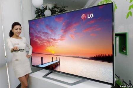 LG 3D Ultra Definition (UD) TV - самый большой в мире 3D-телевизор. Изображение 1