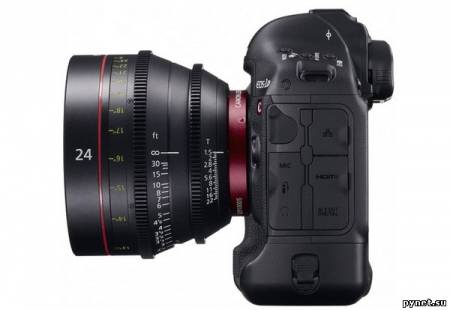 Canon EOS-1D C — фотокамера, которой можно снимать фильмы. Изображение 4
