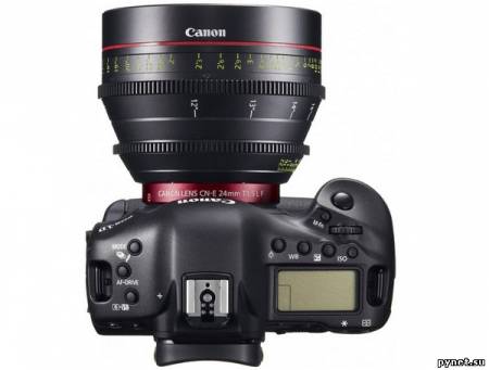 Canon EOS-1D C — фотокамера, которой можно снимать фильмы. Изображение 2