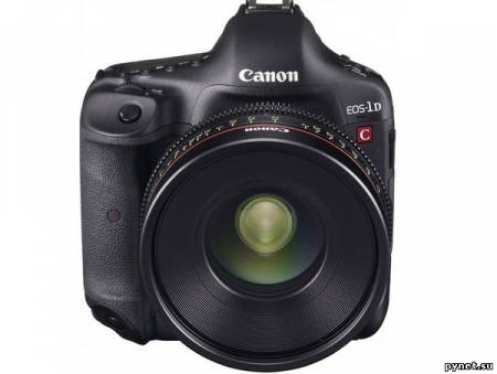 Canon EOS-1D C — фотокамера, которой можно снимать фильмы. Изображение 1