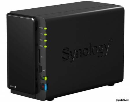 Synology выпустила NAS DiskStation DS213+ для малого и среднего бизнеса. Изображение 1