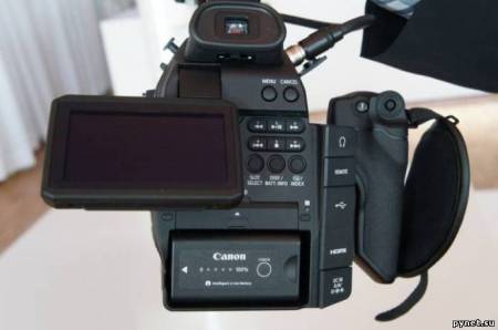 Cinema EOS C100 - новая камера от Canon. Изображение 2