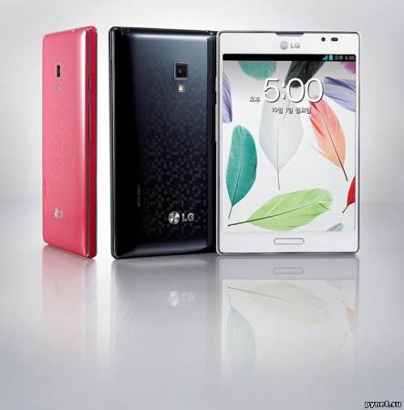 В погоне за Galaxy Note II. LG анонсировала 5-дюймовый смартфон Optimus Vu II. Изображение 1