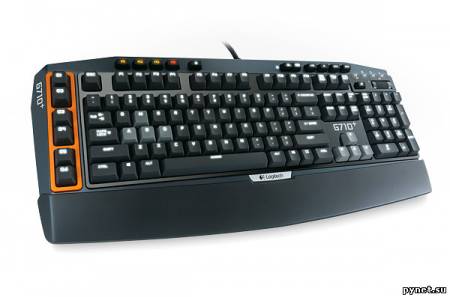 Тихая механическая клавиатура Logitech G710+. Изображение 1