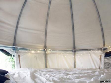 Подвесная палатка в форме шара. Изображение 3
