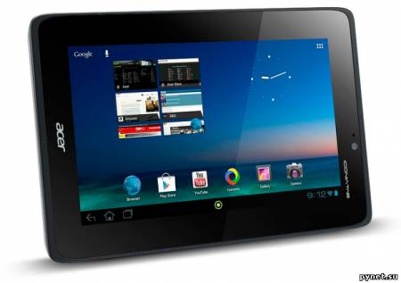 Acer представила 7-дюймовый планшет Iconia A110 на базе Tegra 3. Изображение 1