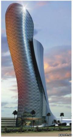 Capital Gate Abu Dhabi - здание с самым большим наклоном в мире. Изображение 2