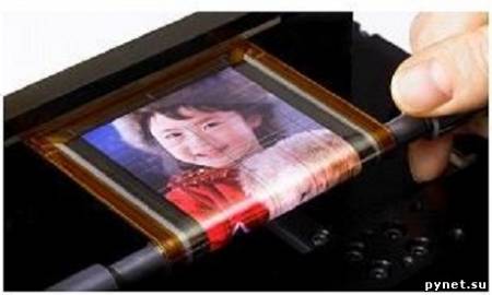 Sony продемонстрировала гибкий OLED-дисплей