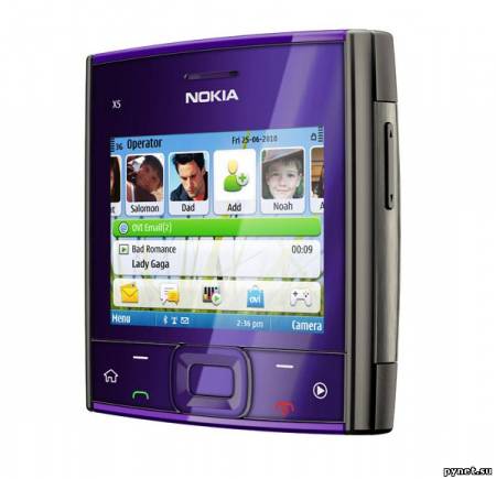 Nokia X5 пердставлен официально. Изображение 1