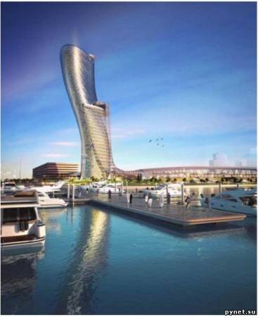 Capital Gate Abu Dhabi - здание с самым большим наклоном в мире. Изображение 4