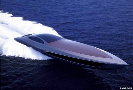 The 122 Super Yacht - супер яхта с гаражом для суперкара. Изображение 6