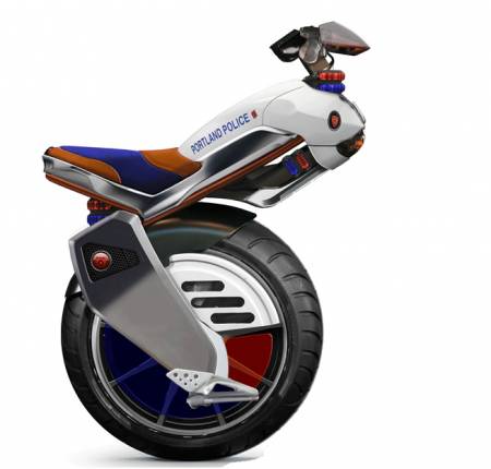 Ryno - рабочий порототип одноколёсного мотоцикла