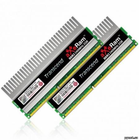 aXeRam DDR3-2400: двухканальные наборы памяти, объёмом 4 Гб от Transcend