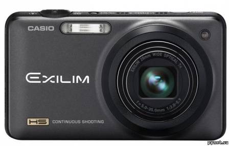 Casio Exilim EX-ZR10 фотокамера c поддержкой Full HD-видео. Изображение 1